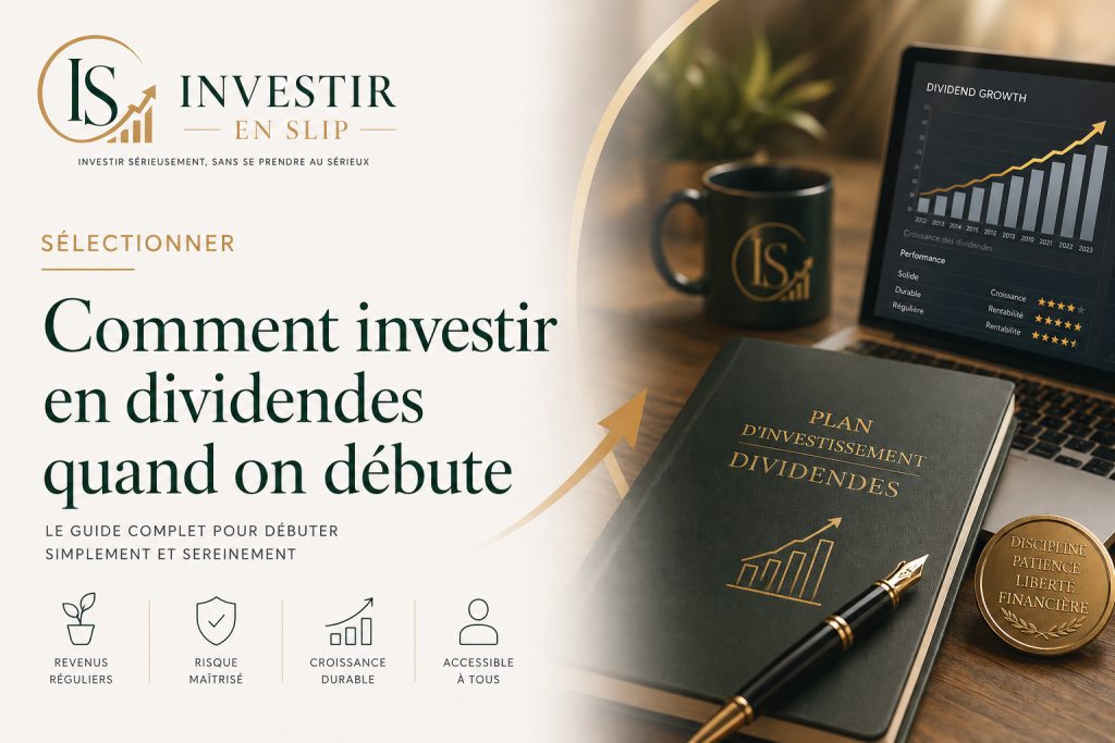 Comment investir en dividendes quand on débute (plan simple)