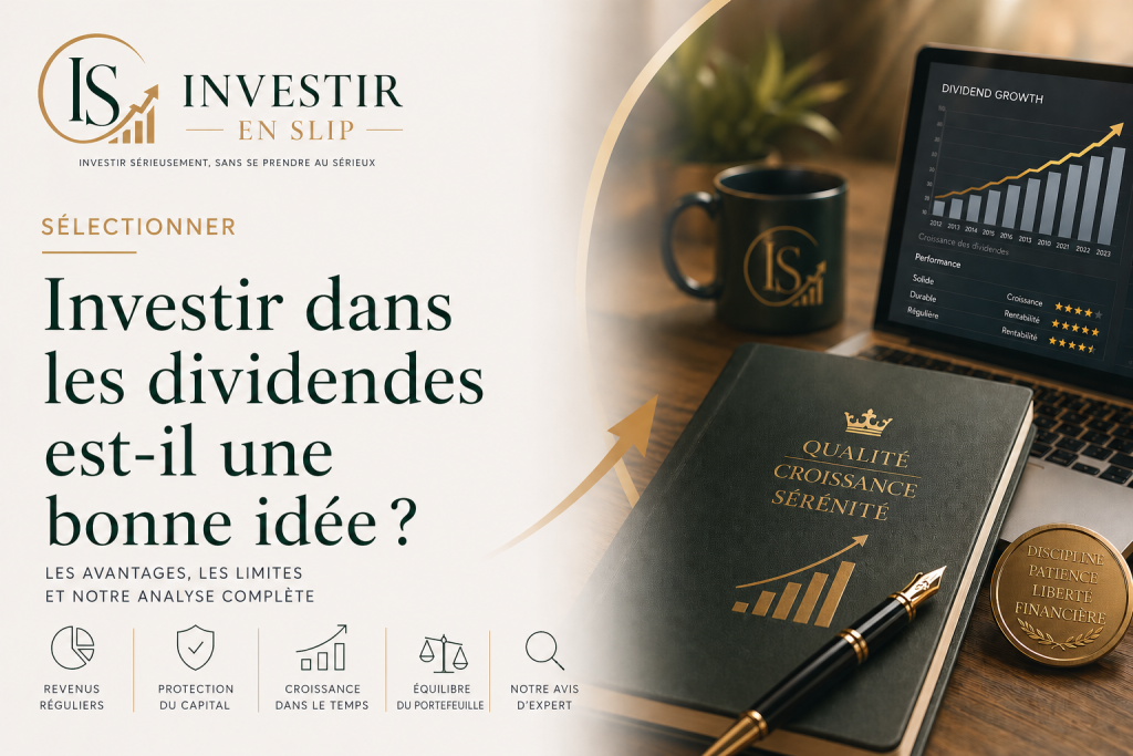 Est-ce risqué d’investir pour les dividendes ?